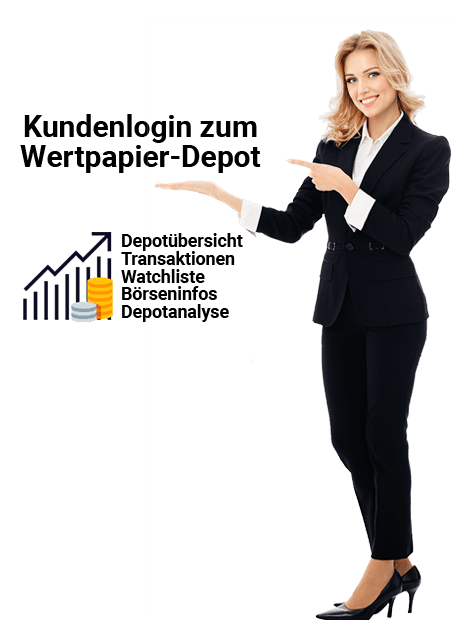 Bild Wertpapier-Depot Login